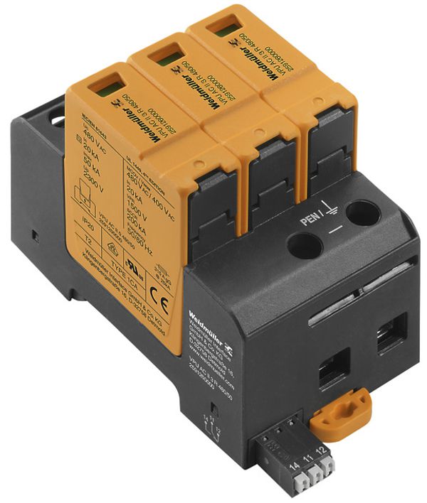 Überspannungsableiter Weidmüller VPU AC II 3 R 480/50