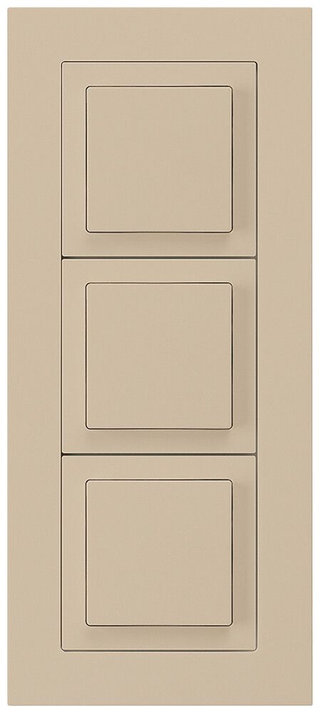 UP-Kombination kallysto.pro Gr.I-I-I vertikal 3×Schalter S3 beige