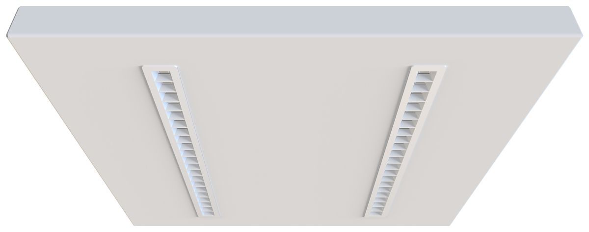 Lampada pannello LED Sylvania OPTICLIP 26W 3300lm 830 IP40 DALI 595×595mm bi