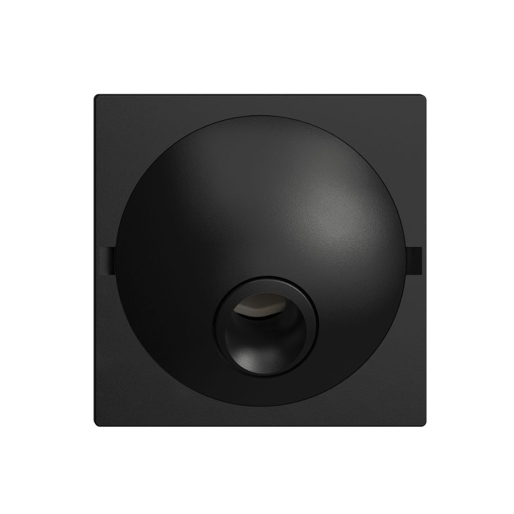 UP-Anschlussdose EDIZIOdue 8L für Rufleuchte, schwarz