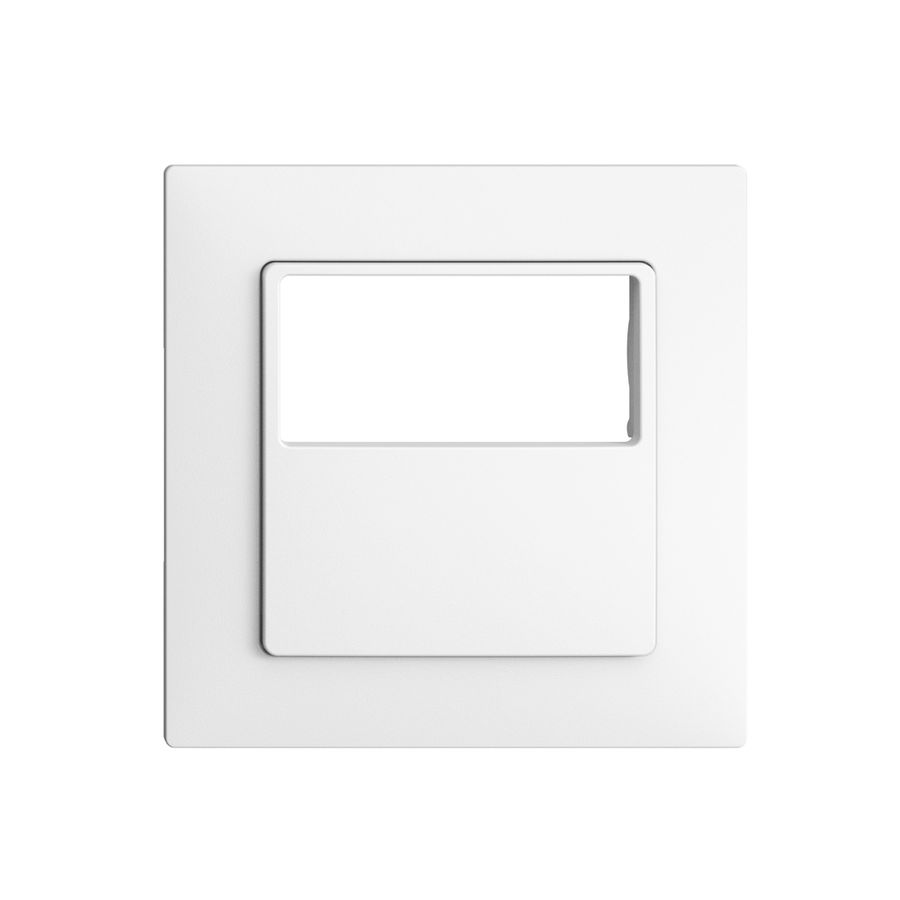 Kit frontal EDIZIOdue F pour détecteur de mouvement pirios 180 R eco plus, blanc