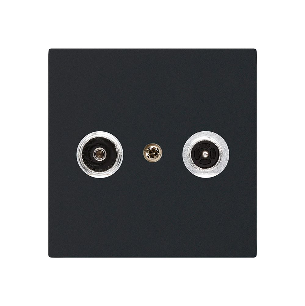 Prise antenne kallysto R/TV montage A 14dB 2GHz noir