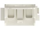 Befestigungsadapter WAGO m.Zugentlastung für 10×4mm² TH35 Ex lgu