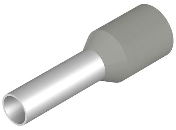 Estremità di cavo Weidmüller H isolata 4mm² 12mm grigio borsa multipla