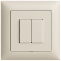 Interrupteur à poussoir ENC EDIZIOdue Wiser a.stat.secondaire 2T 2A crema