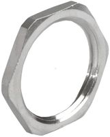 Gegenmutter AGRO PG13.5 Messing vernickelt