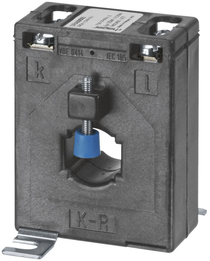 Trasformatore di corrente Hager 1 polo grandezza 213 50/5A 1.5VA classe 1