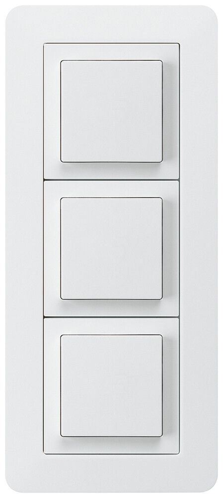 UP-Kombination kallysto.trend Gr.I-I-I vertikal 3×Schalter S3 weiss