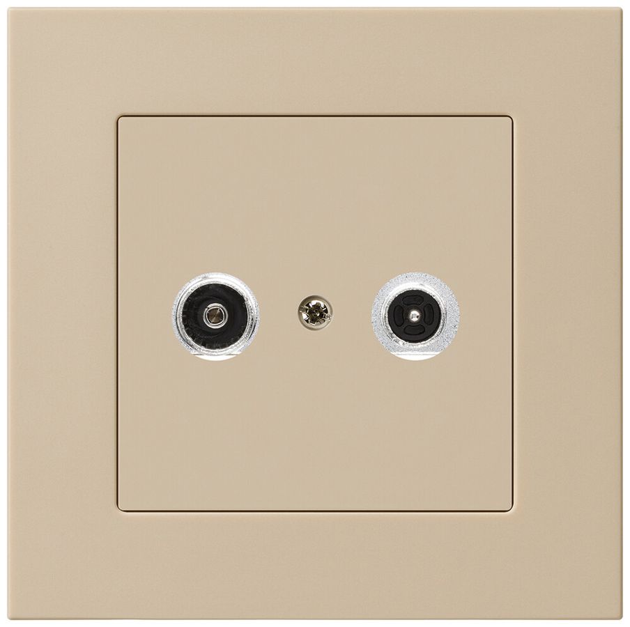 UP-Antennendose kallysto.pro R/TV 10.5dB 2GHz beige