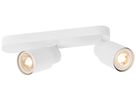 Spot SLV PURI 2.0 Tube CW GU10 2×6W VAR 258×42×138mm blanc