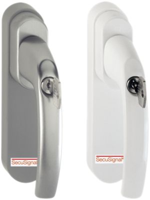 Poignée de fenêtre RF Omnio blanc pur verrouillable