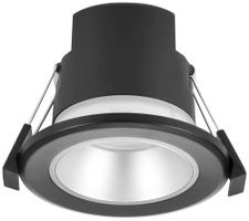 EB-LED-Spot Sylvania SYLSPOT 1×11W 400lm 827…865 110° DIM Ø94mm schwarz