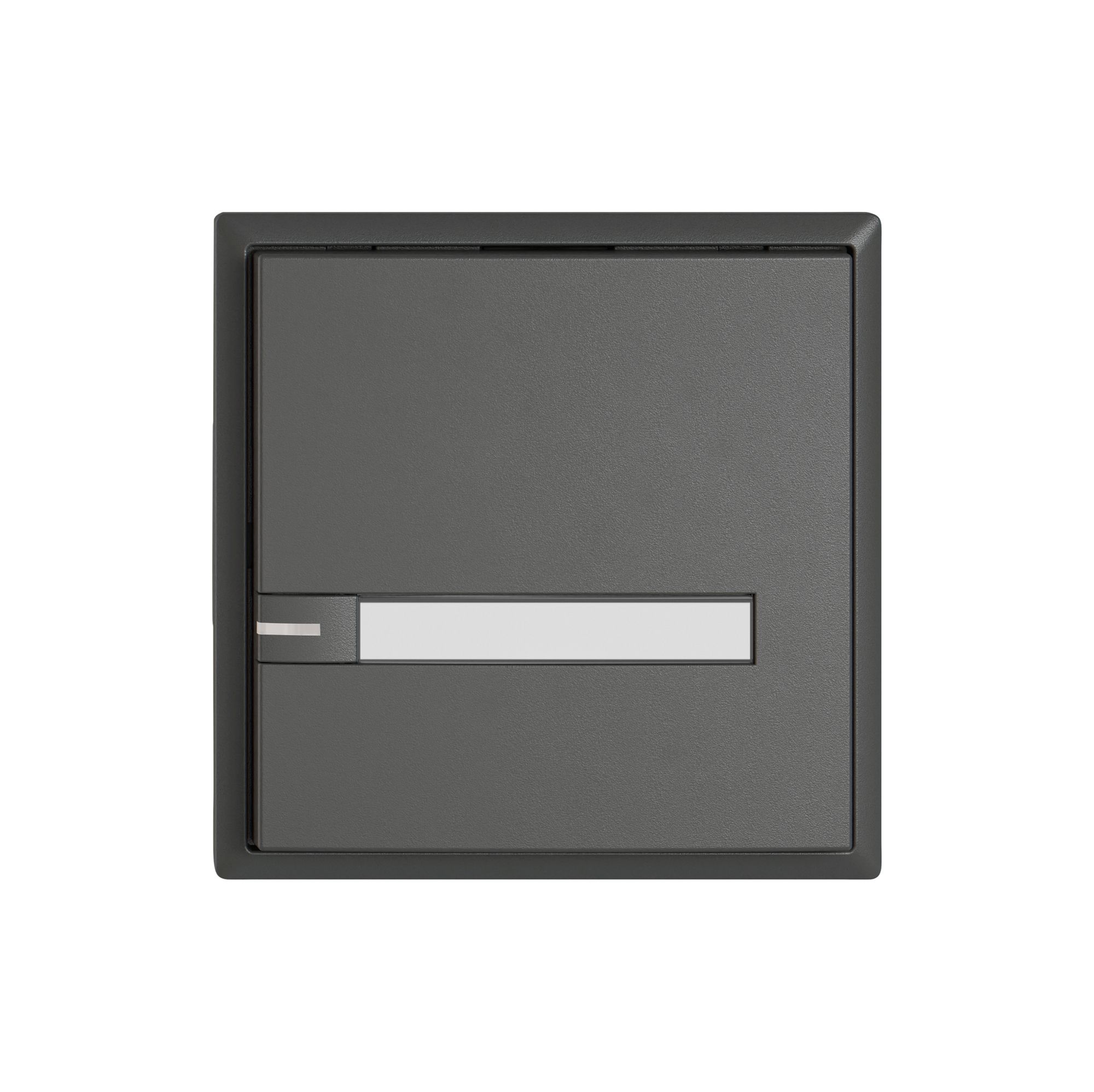 Pulsante universale EDIZIO.liv UNI SNAPFIX® 5…48V c.LED 1× com.1T targ.grs