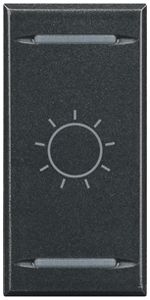 Wippe Axolute für 1 Modul anthrazit Licht