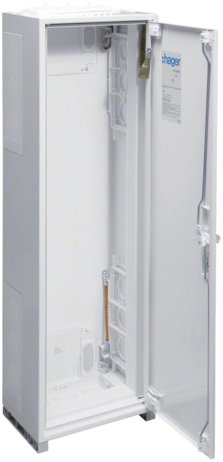 Armoire murale Hager univers avec porte CP II IP44 300×1550×205 blanc