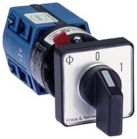 EB-Ausschalter K&N CG4.A202.FS2, 10A/400V 3L 30×30mm "0-1"