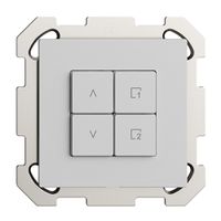 UP-Nebenstelle 1K/4T zu Storenschalter Szene Edue Wiser hellgrau