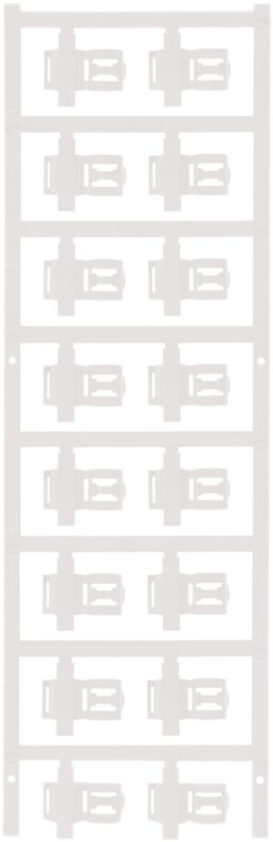 Marcatore d.conduttore Weidmüller MultiCard SFC p.Ø3.5…7mm 21×12.5mm PA66 bianco