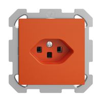 UP-Steckdose EDIZIOdue T23 16A orange, mit Steckklemmen