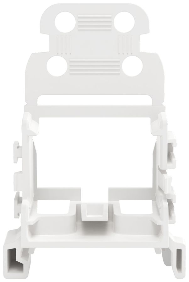 Adaptateur de fixation WAGO a.décharge de traction p.10×4mm² DIN35 bc