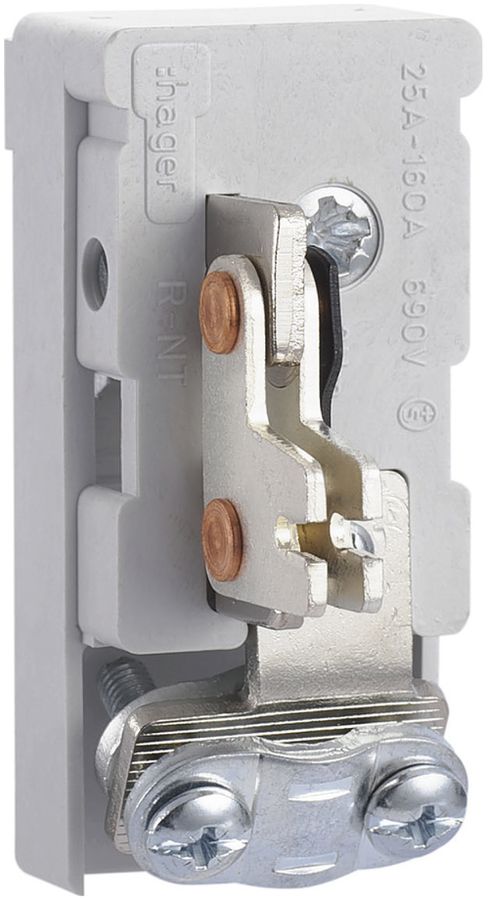 EB-Neutralleitertrenner R-NT 25…160A Direktmontage auf Stromschiene <10mm Klemme