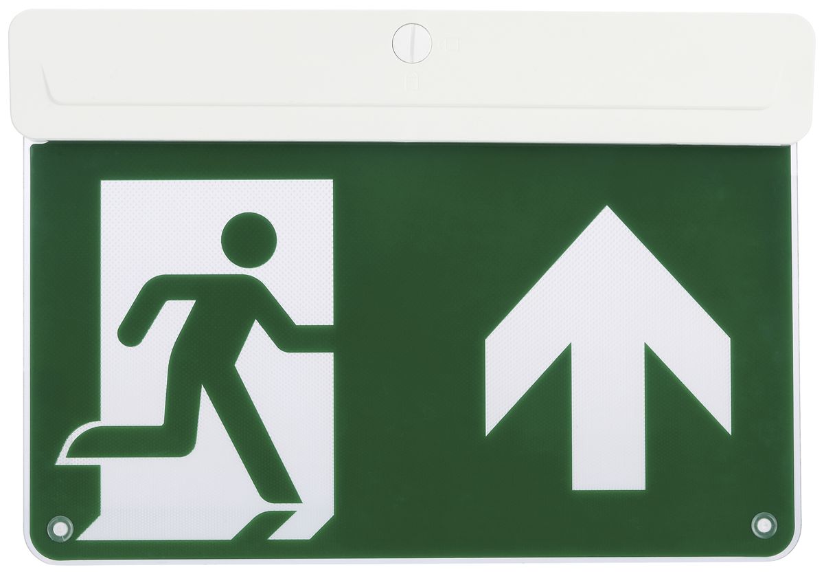 LED-Rettungszeichenleuchte Sylvania LiFeSafe Aufbau/Einbau 3h BS Pt weiss