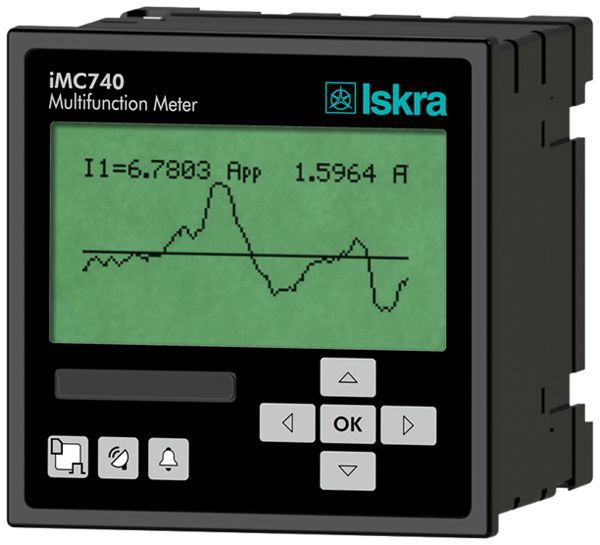 EB-Universal-Messgerät ISKRA iMC740 230V RS485 MODBUS DNP3 32 Alarme
