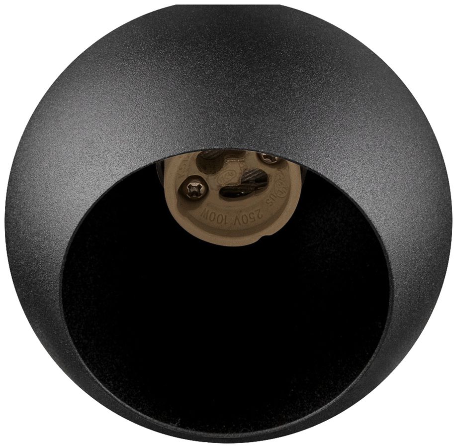 Lampada sospesa SLV LIGHT EYE 90 AD1PH GU10 1×6W REG Ø89mm nero