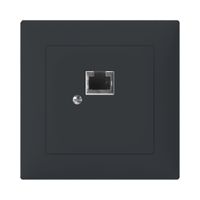 Prise ENC SIDUS B 1×RJ45 anthracite