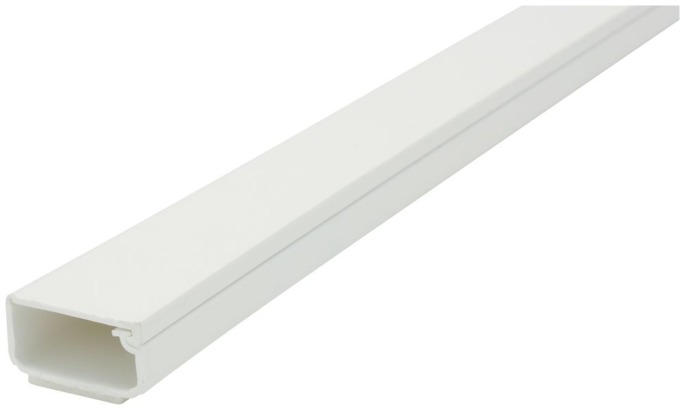 Canale Mini Plasfix 21×11.5mm bianco L=2m autoadesivo
