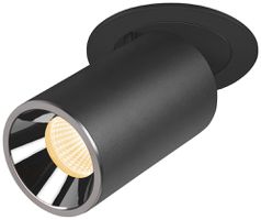 EB-LED-Spot SLV NUMINOS PROJECTOR M 17.5W 1550lm 930 40° Ø80×130mm sz/Cr