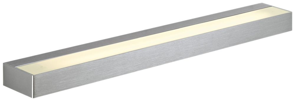 Applique LED SLV SEDO, 17W 1200lm 3000K verre satiné IP20 alu brossé