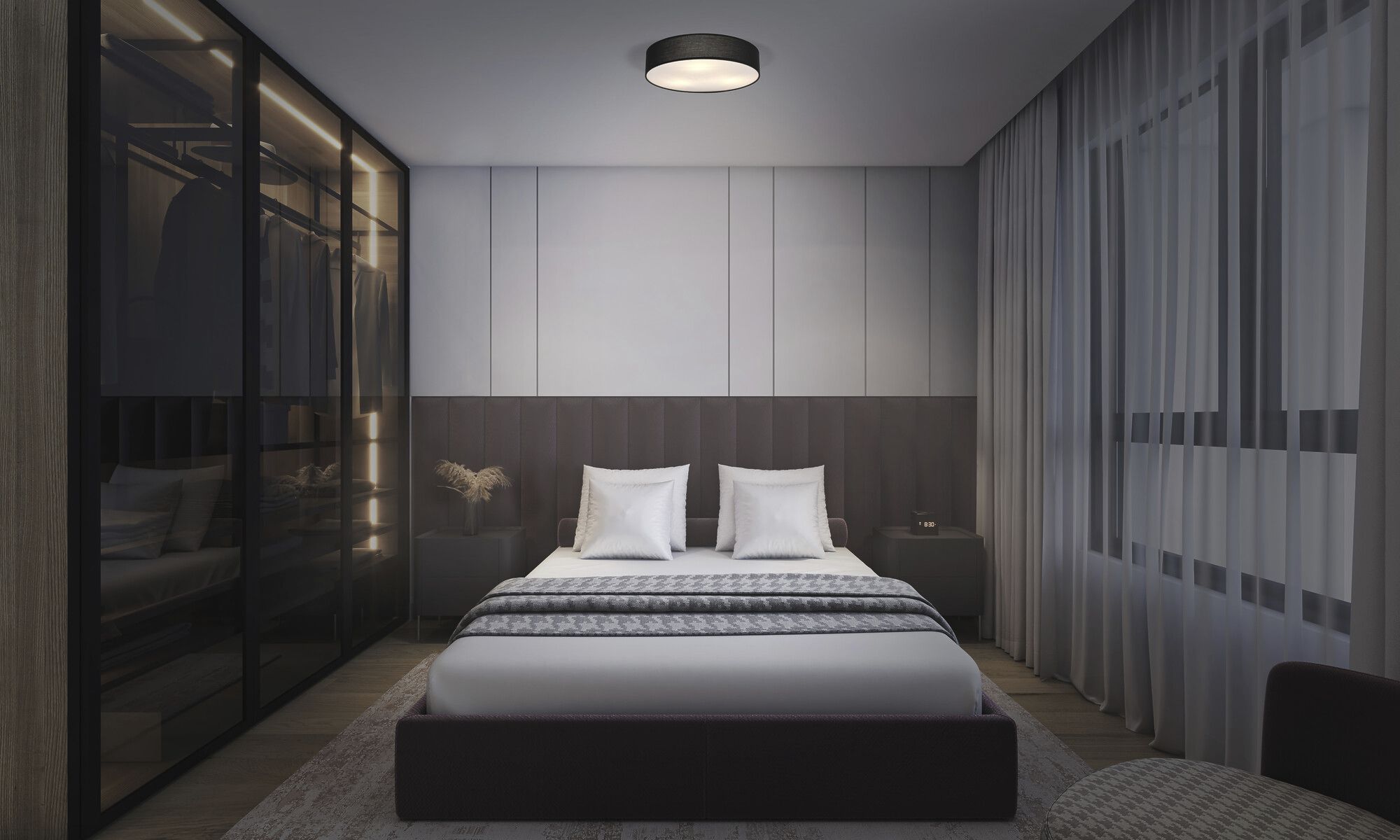 Deckenleuchte LEDVANCE ORBIS PARIS E27 1×0…25W 300mm schwarz