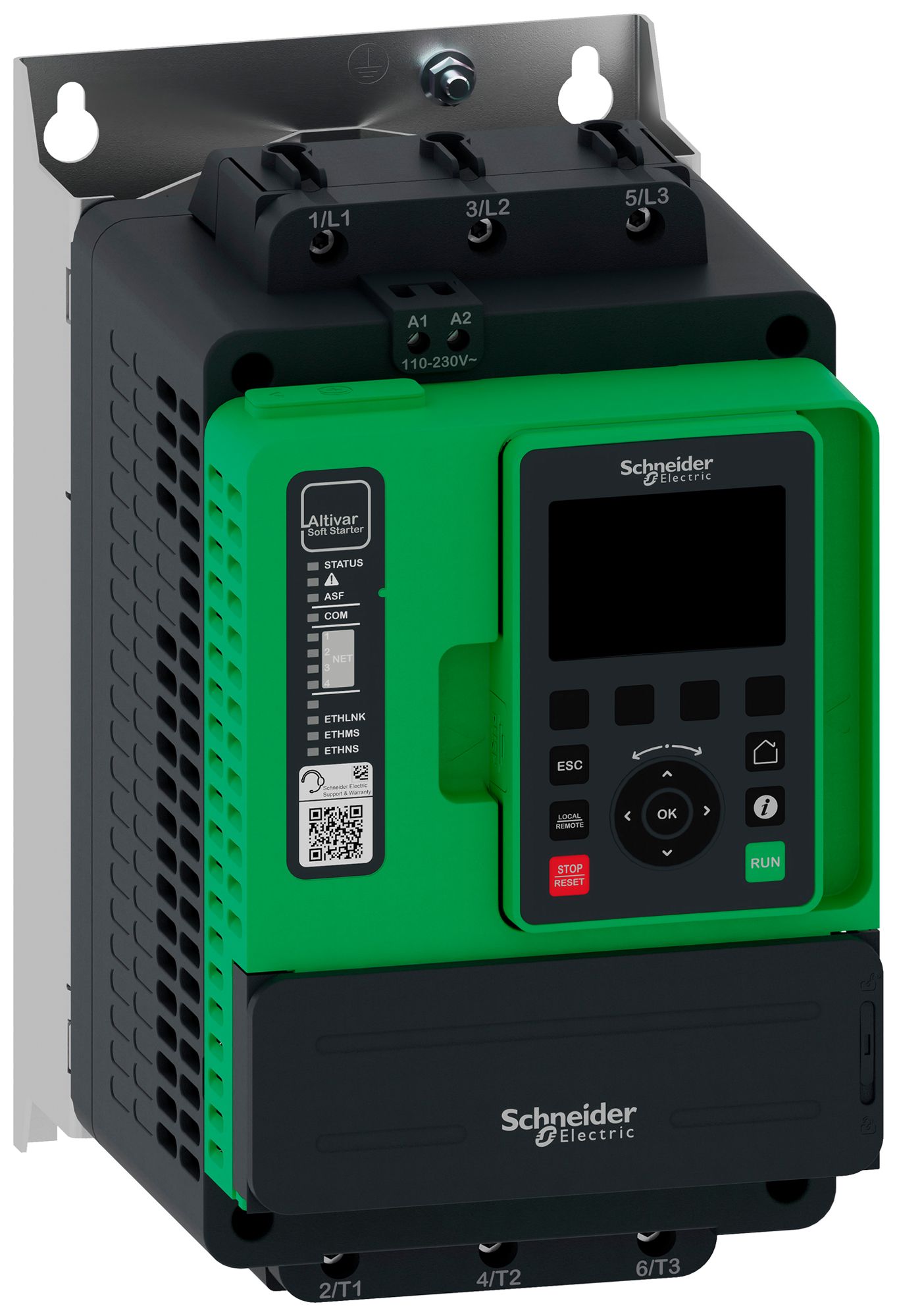 Softstarter Altivar ATS490 32A 208…690V 110…230V 24VAC