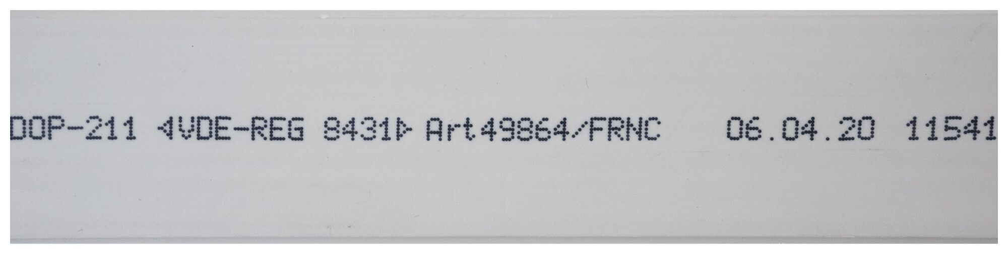 Flachkabel Woertz DALI IP 5×2.5+2×1.5mm² halogenfrei grau B2ca