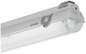 Lampada fluorescente Siteco Monsun T8 1×58W PC IP65