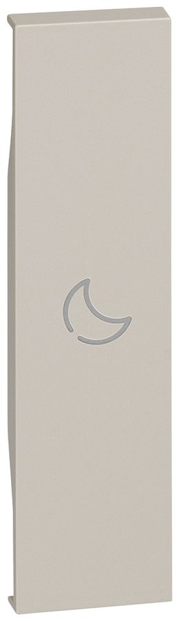 Cache de touche Living Now pour touches MyHOME 1 module avec symbole nuit sand