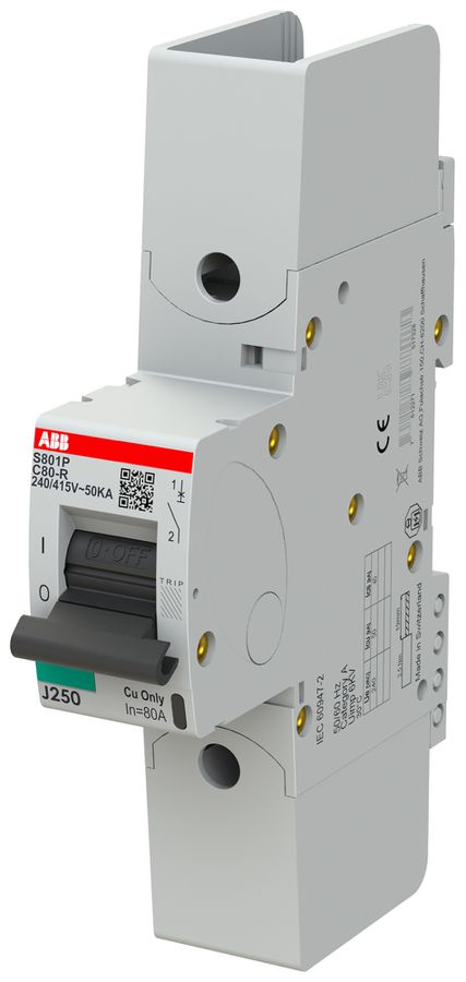 Disgiuntore ABB S801P-C80-R 1P 230V C-80A 50kA 1.5UM