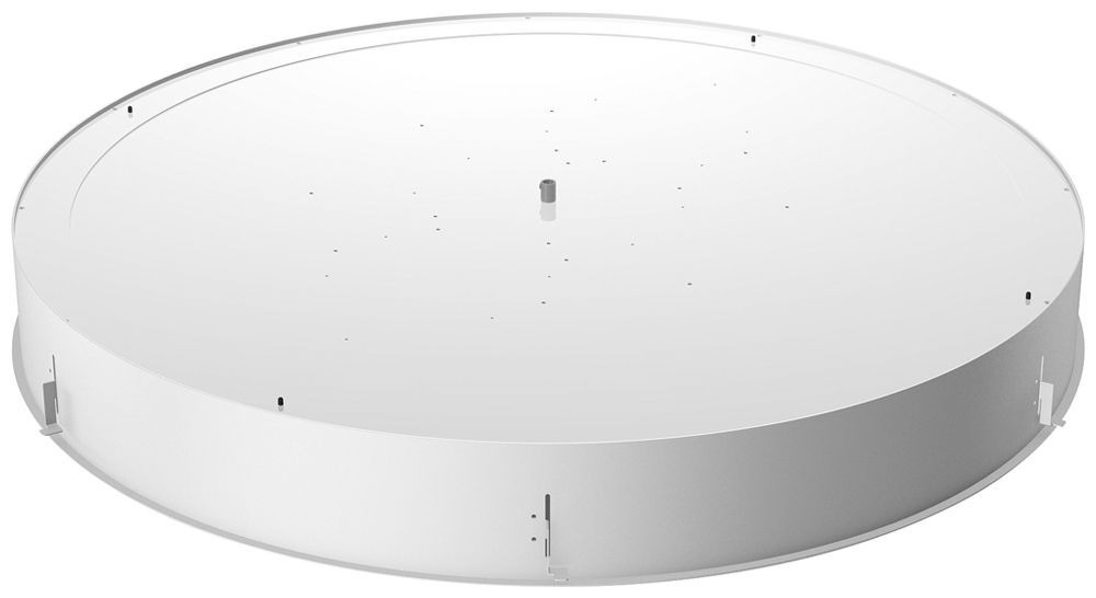 EB-LED-Deckenleuchte SLV MEDO 90 66W 9200lm 930/940K 80° Ø920mm weiss