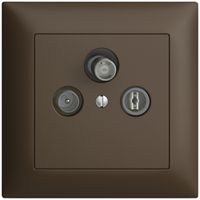 Presa antenna INC SAT DB52 EDIZIOdue coffee con IEC/F