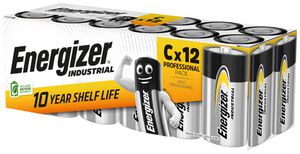 Batterie Alkali Energizer Industrial LR14 1.5V Blister à 12 Stück