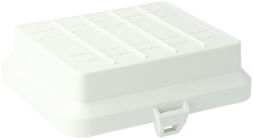 Frontteil AGRO, für 5×3/4/5-polig GST18 / WINSTA MIDI, 125×100×36mm, grau