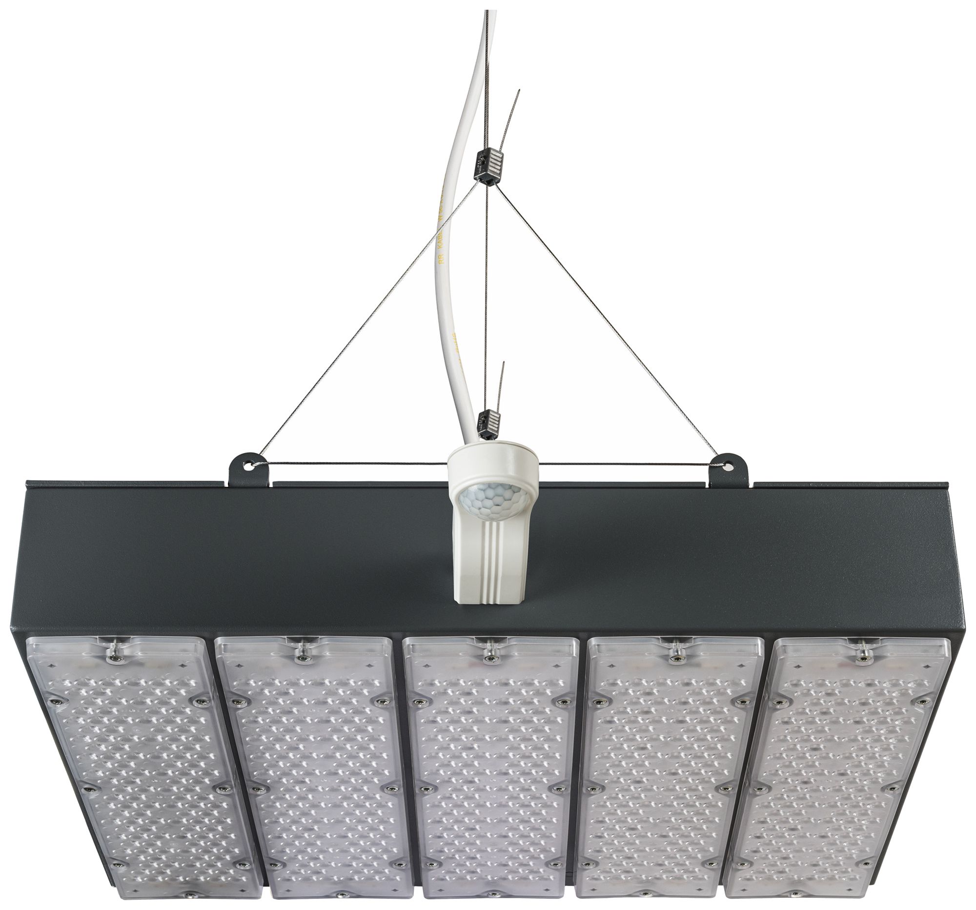 LED-Hallenstrahler Sylvania KubiXx AISLE PIR 140W 24900lm 840 IP65 DIM 440×460