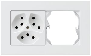 UP-Kombination kallysto.pro Gr.I-I horizontal 3×Typ 13+leer weiss