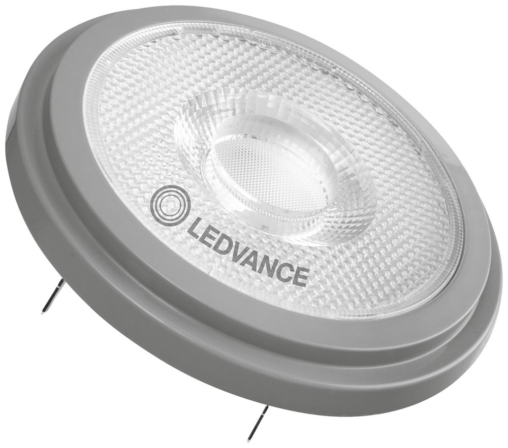 LED-Lampe LEDVANCE G53 7.2W 450lm 2700K DIM Ø111×55mm AR111 klar 40°