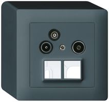 AP-Antennendose R/TV-Daten kallysto HMS 2GHz 11db anthrazit