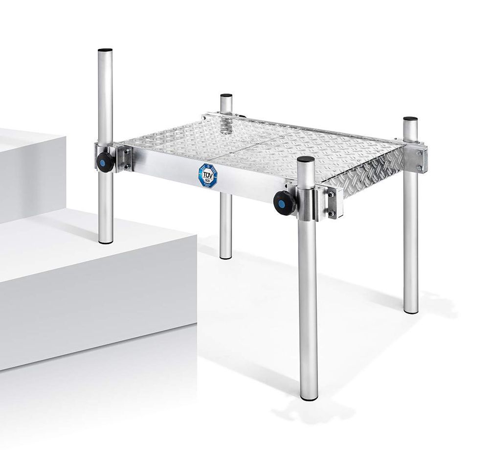 Échafaudage pour escaliers Alfer combistep® 1 aluminium l=500×h=600×L=700mm