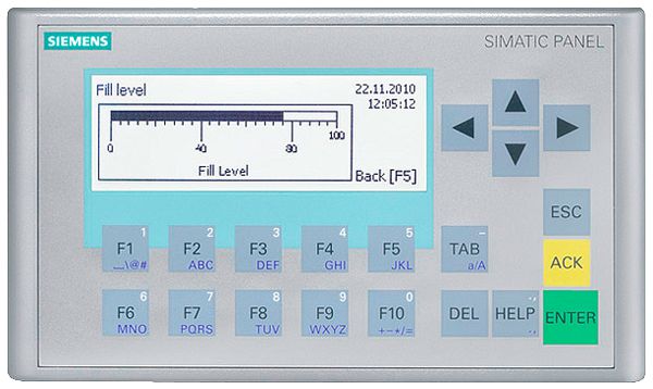 Panneau de commande Siemens SIMATIC HMI KP300 BASIC MONO PN avec 3.6" FSTN LCD