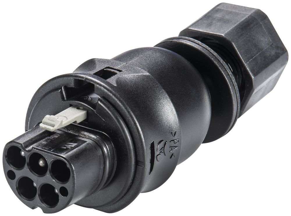 Steckerteil Wieland 0.75…4mm² 5L schwarz