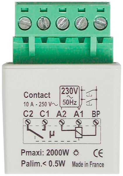 Converter Yokis CVI34 pour stores de contrôle 1A 250VAC